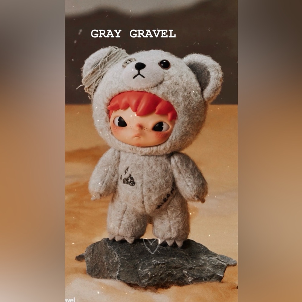 NEW Popmart Hirono Road Journal CONFIRMED - Gray Gravel